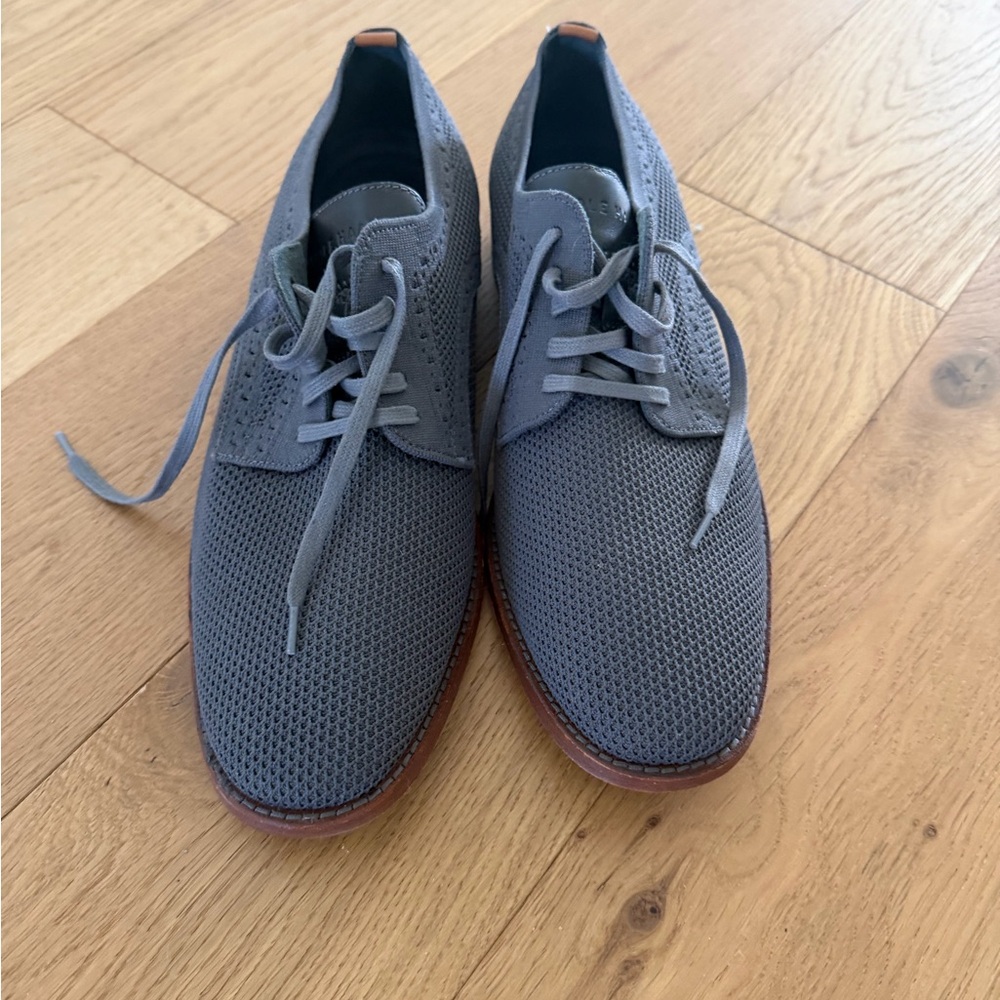 Cole Haan Men's Charcoal Lace-Up Oxfords